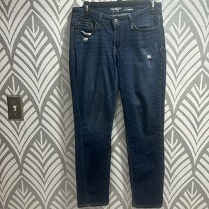 Denizen from Levi’s modern slim cuffed jeans.